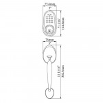 RTD-HS-SN keyless door lock